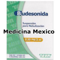 Generic Pulmicort Suspension 50 mcg  for Nebulizer 5 bottles 2 m